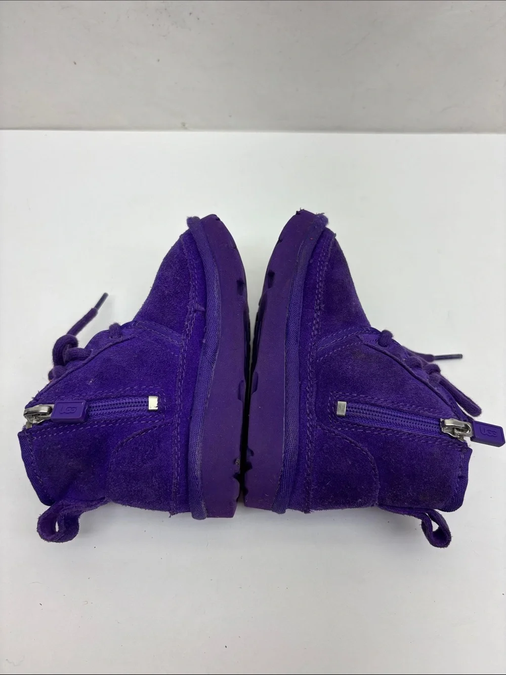 UGG Neumel vibrant purple color, size 7 for baby’s, box 35